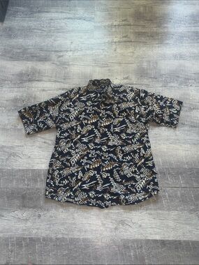 Kenneth Gordon Heirloom short sleeve button up shirt